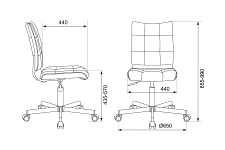 Кресло офисное Бюрократ CH-330M Light-21 песочное