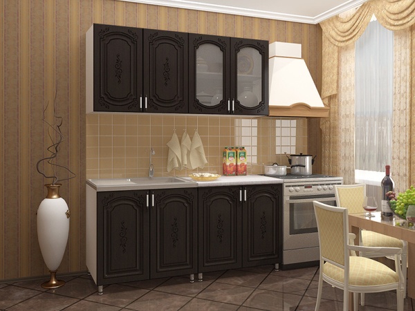 Кухонный Гарнитур Браво МДФ 1600 мм