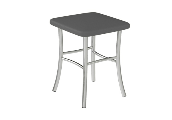 Табурет Квадрат серый